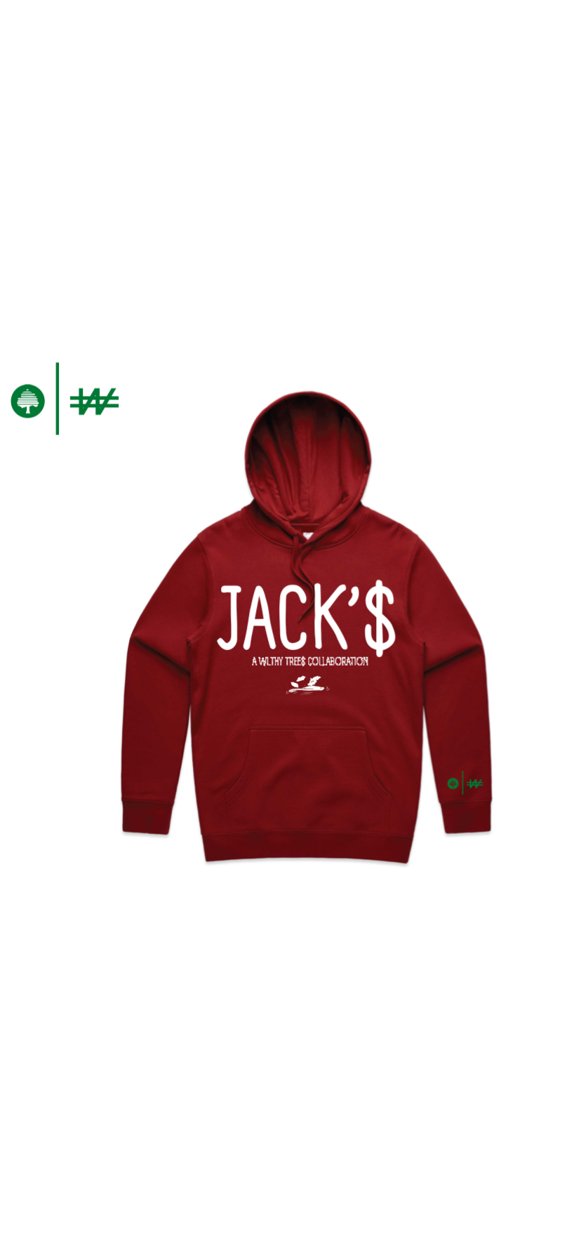 Wealthy Dreams x TREES x Jacks Limited Edition 10oz Hoodie